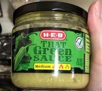 Mängden socker i That green sauce