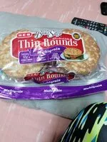 Mängden socker i Thin rounds