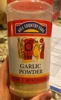 Mängden socker i Garlic powder