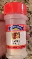 Mängden socker i Garlic salt