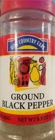 Mängden socker i Ground black pepper