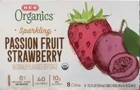 Mängden socker i Sparkling Passion Fruit Strawberry