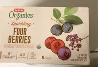 Mängden socker i Sparkling Four Berries Beverage