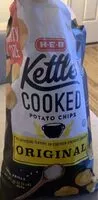 Mängden socker i Kettle cooked potato chips original