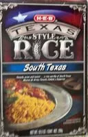 Mängden socker i HEB Texas style rice