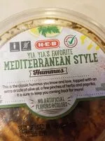 Mängden socker i Mediterranean Style Hummus
