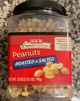 Mängden socker i Peanuts Roasted and Salted