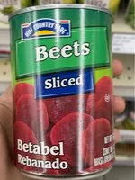 Mängden socker i Sliced Beets