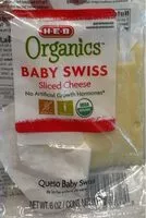 Mängden socker i Baby Swiss Sliced Cheese
