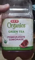 Mängden socker i Organics Green Tea with Pomegranate Lemonade
