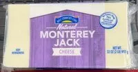 Mängden socker i Natural Monterey Jack Cheese
