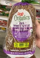 Mängden socker i HEB Organics 100% Whole Wheat Bread