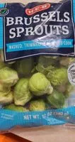 Mängden socker i Brussels sprouts
