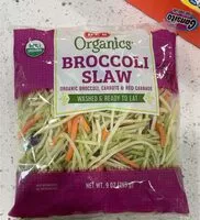 Mängden socker i organic broccoli slaw