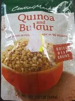 Mängden socker i quinoa et boulgour