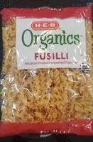 Mängden socker i Organic Fusilli