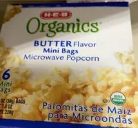 Mängden socker i Heb organics popcorn