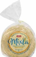 Mängden socker i Mixla corn flour blend tortillas count