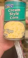 Mängden socker i Cream style corn