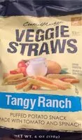 Mängden socker i Tangy Ranch Veggie Straws