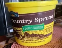 Mängden socker i Country Spread Light