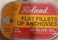 Mängden socker i Flat Fillets of Anchovies In Olive Oil
