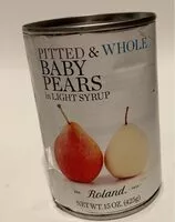 Mängden socker i Baby pears