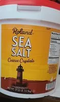 Mängden socker i Sea salt