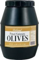 Mängden socker i Pitted kalamata olives from greece