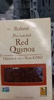 Mängden socker i Roland, pre-washed red quinoa