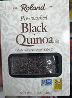Mängden socker i Roland, pre-washed black quinoa
