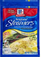 Mängden socker i Seafood Steamers Seasoning & Steaming Bag, Lemon Garlic