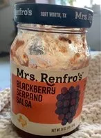 Mängden socker i Mrs. Renfro’s Blackberry Serrano Salsa