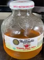 Mängden socker i Organic apple juice