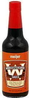Mängden socker i Worcestershire Sauce