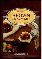 Mängden socker i Brown Gravy Mix