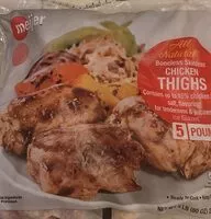 Mängden socker i Boneless Skinless Chicken Thighs