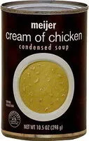 Mängden socker i Cream Of Chicken Condensed Soup