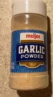 Mängden socker i Garlic powder