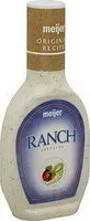 Mängden socker i Creamy Ranch Dressing