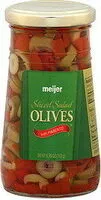 Mängden socker i Sliced Salad Olives