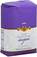 Mängden socker i Pure Granulated Sugar