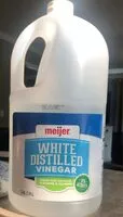 Mängden socker i White Distilled Vinegar