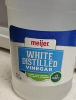 Mängden socker i White Distilled Vinegar