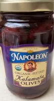 Mängden socker i Organic pitted kalamata olives