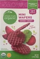 Mängden socker i Sweet Beet Mini Wafers