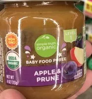 Mängden socker i Baby food puree