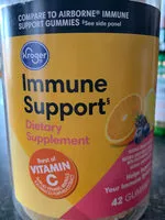 Mängden socker i Immune Support