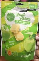 Mängden socker i Fruit Chews