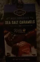 Mängden socker i Milk chocolate sea salt caramel